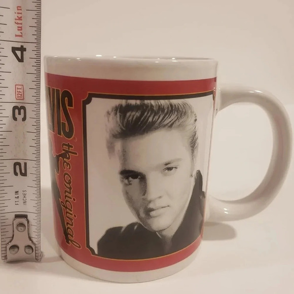 Just For You Elvis Presley  The Original Collectible Set of 2 Coffee Mugs. - Picture 7 of 7